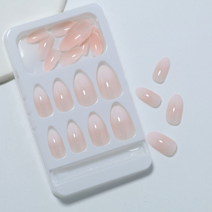 Natural Finish Press-On Nail Tips Bowlift