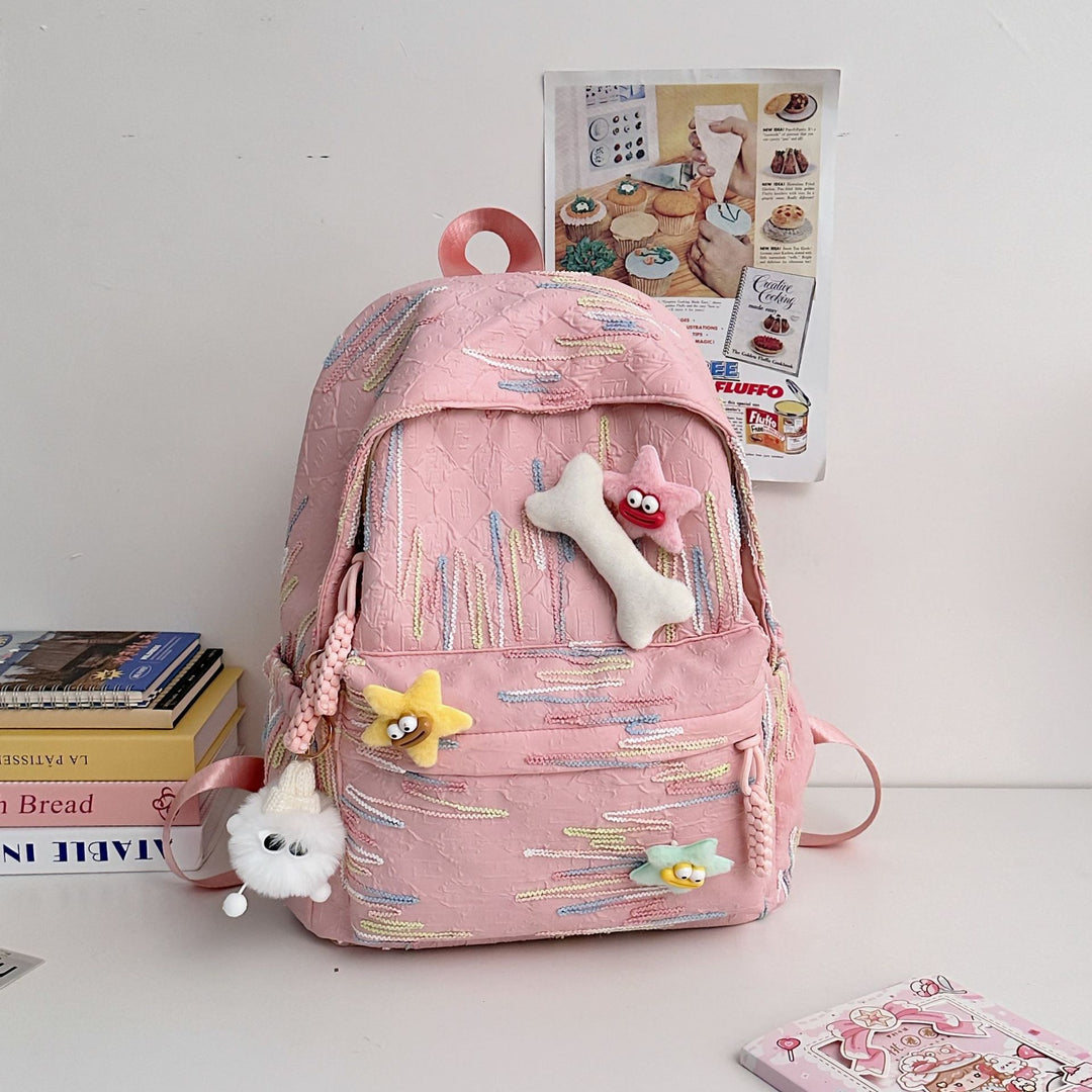 Stylish Textured Backpack