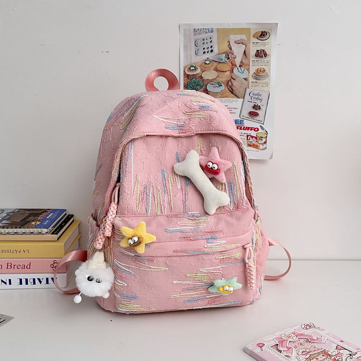 Stylish Textured Backpack