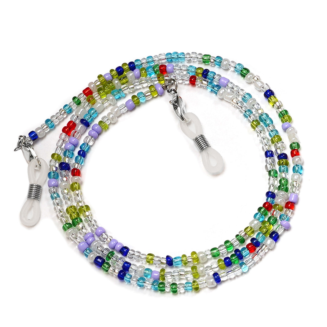 Multi-Pattern Beaded Eyewear Strap Bowlift