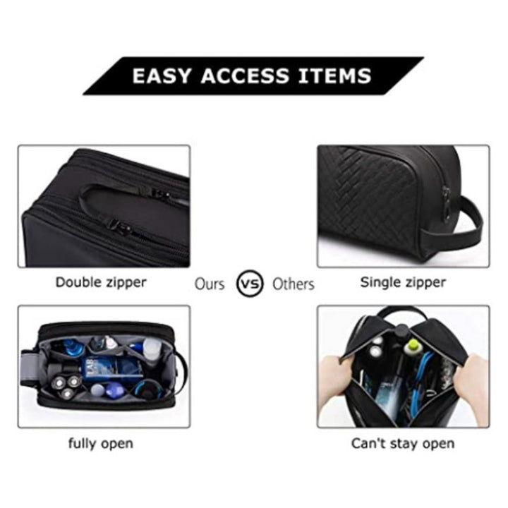 Travel Cosmetic Bag with Practical Organizer System Bowlift