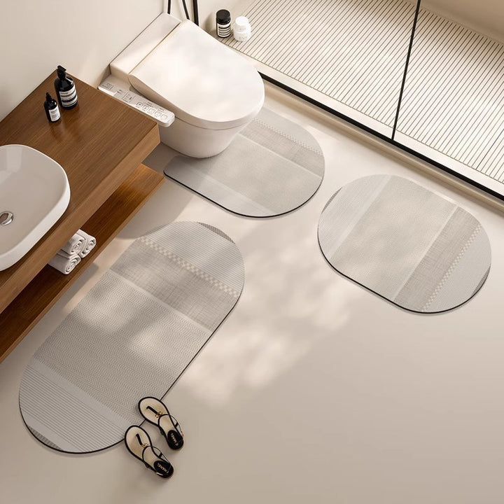Bathroom Rug Set Bowlift