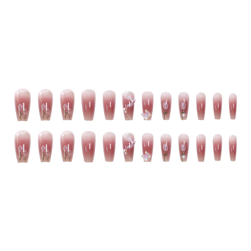 Artistic Stiletto Nail Art Bowlift