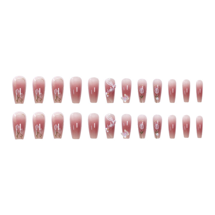 Artistic Stiletto Nail Art Bowlift