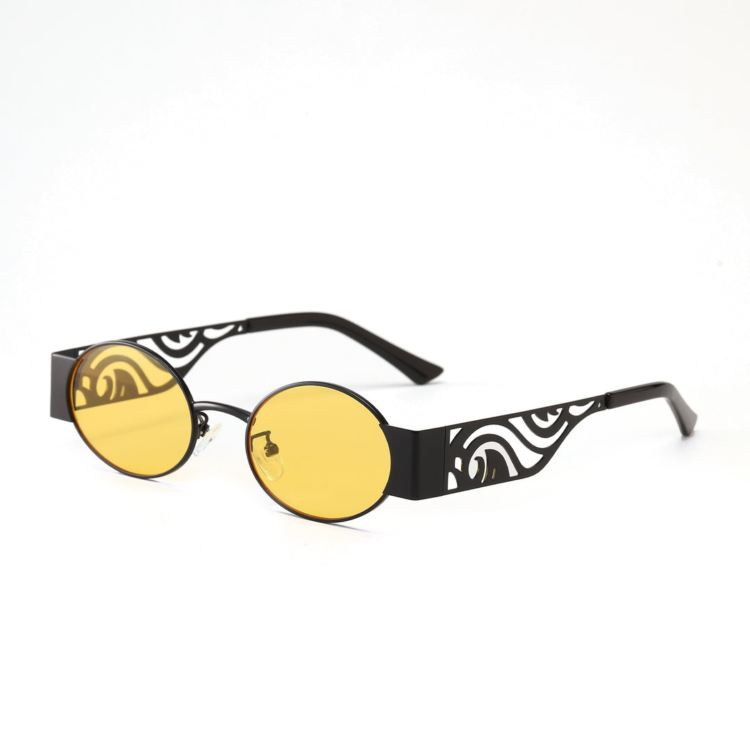 Women's fashionable round sunglasses with extraordinary design Bowlift