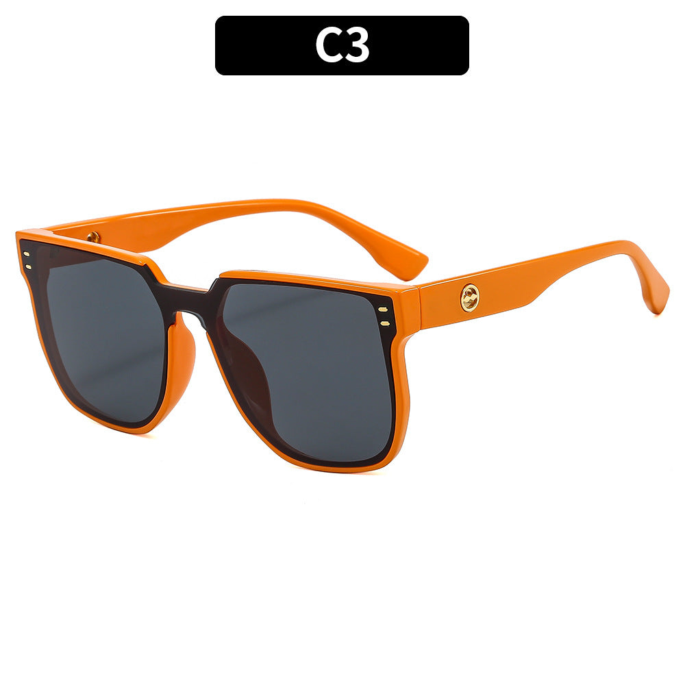 Stylish Angular Oversized Sunglasses