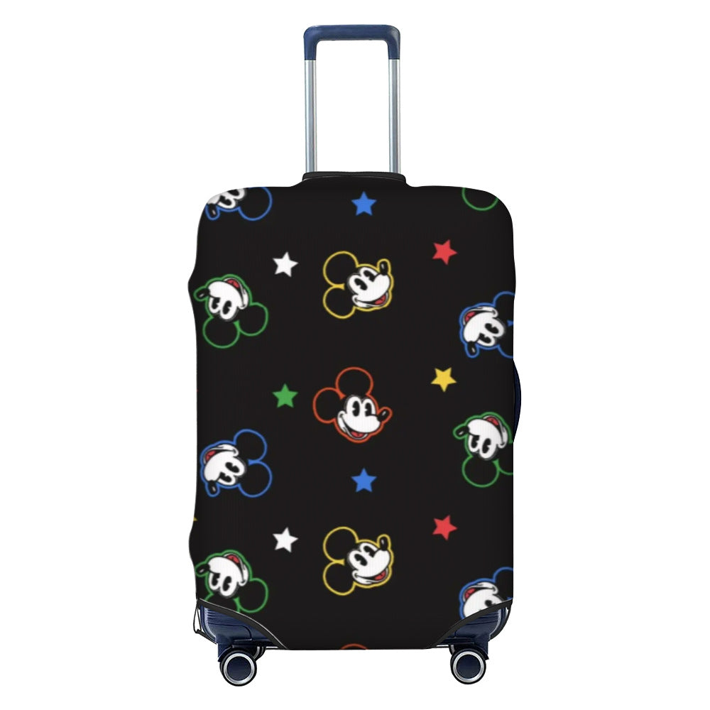 Ladies nan elastic suitcase cover with motif print, water-repellent and tear-resistant, with handle and telescopic opening Bowlift