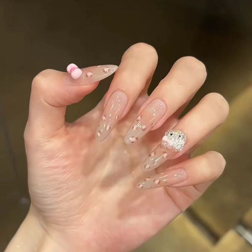 Artificial nails with playful animal motifs Bowlift