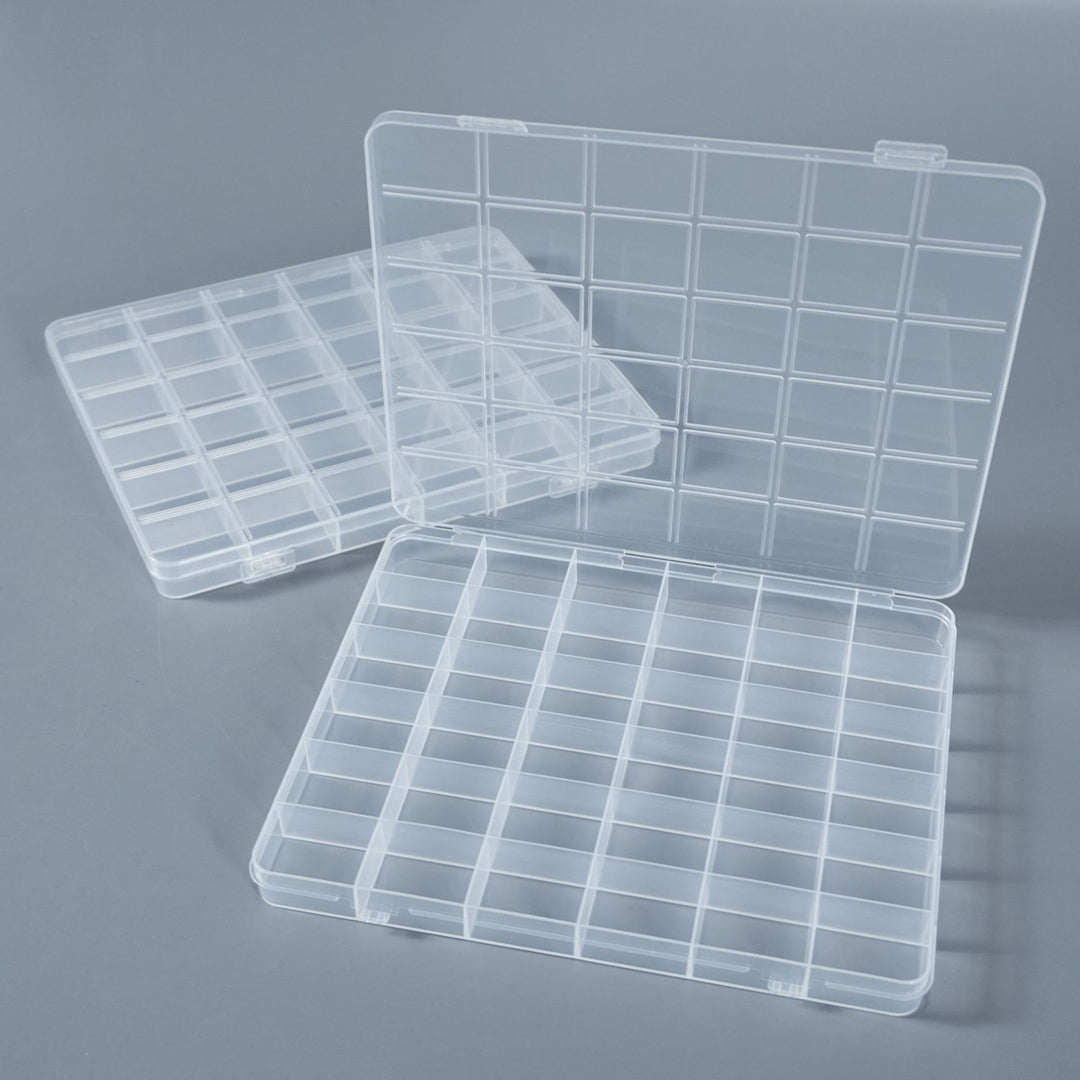 Multi-Divider Craft Storage Organizer Box Bowlift