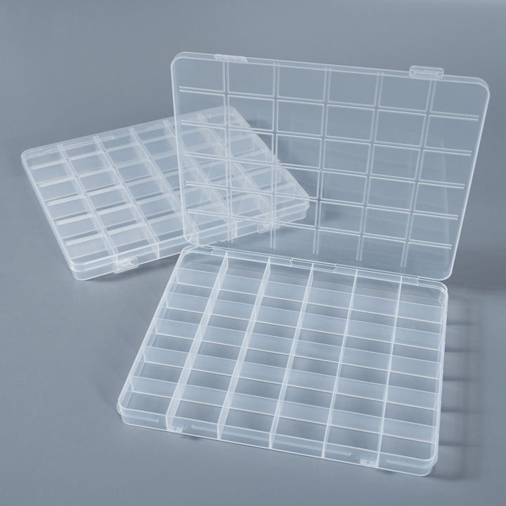 Multi-Divider Craft Storage Organizer Box Bowlift