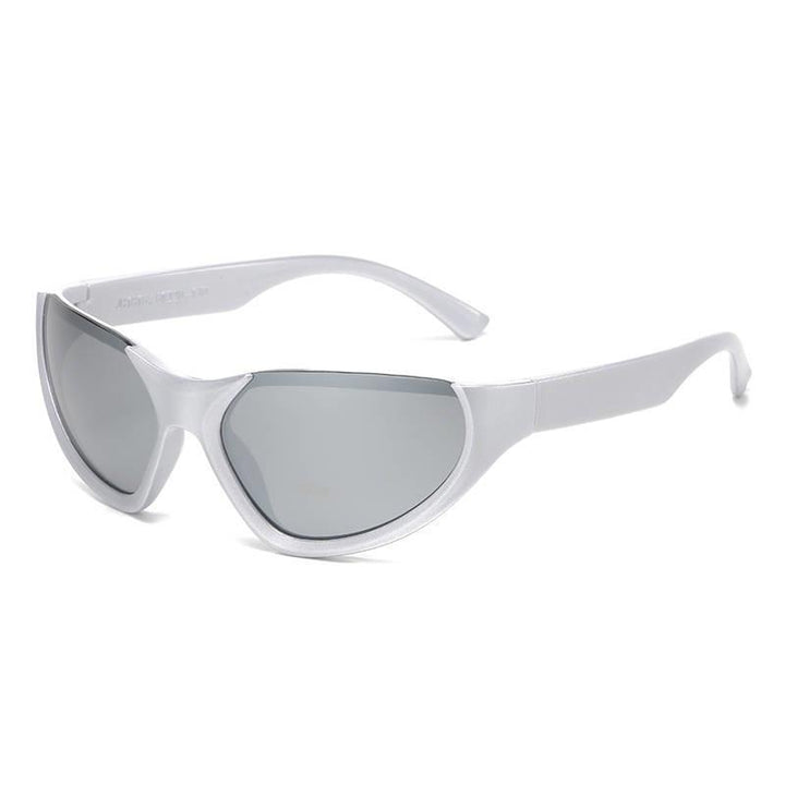 Women's sporty bicycle sunglasses with aerodynamic design Bowlift