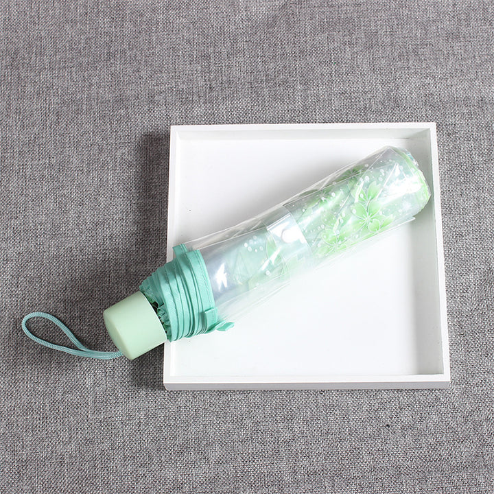 Women's elegant and portable umbrella with floral design Bowlift