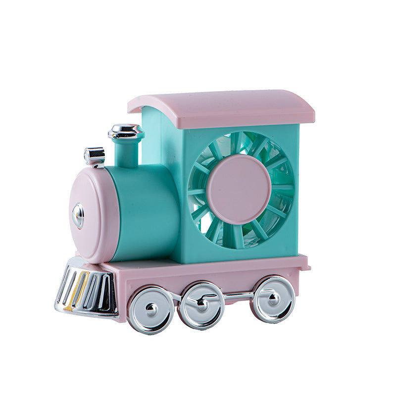 Women playful fan in locomotive design Bowlift