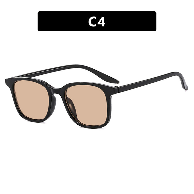 Women's trendy square sunglasses with polarized lenses Bowlift