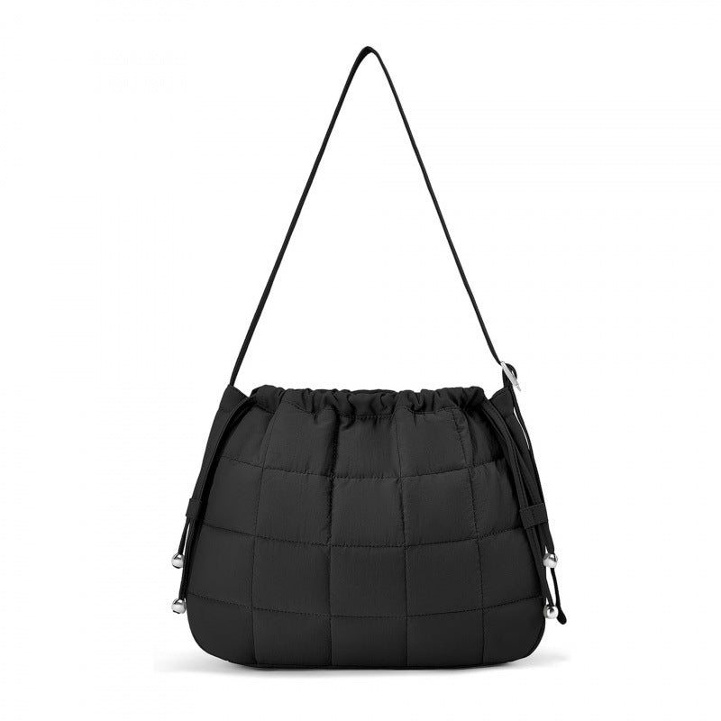 Fashionable Quilted Shoulder Bag Bowlift