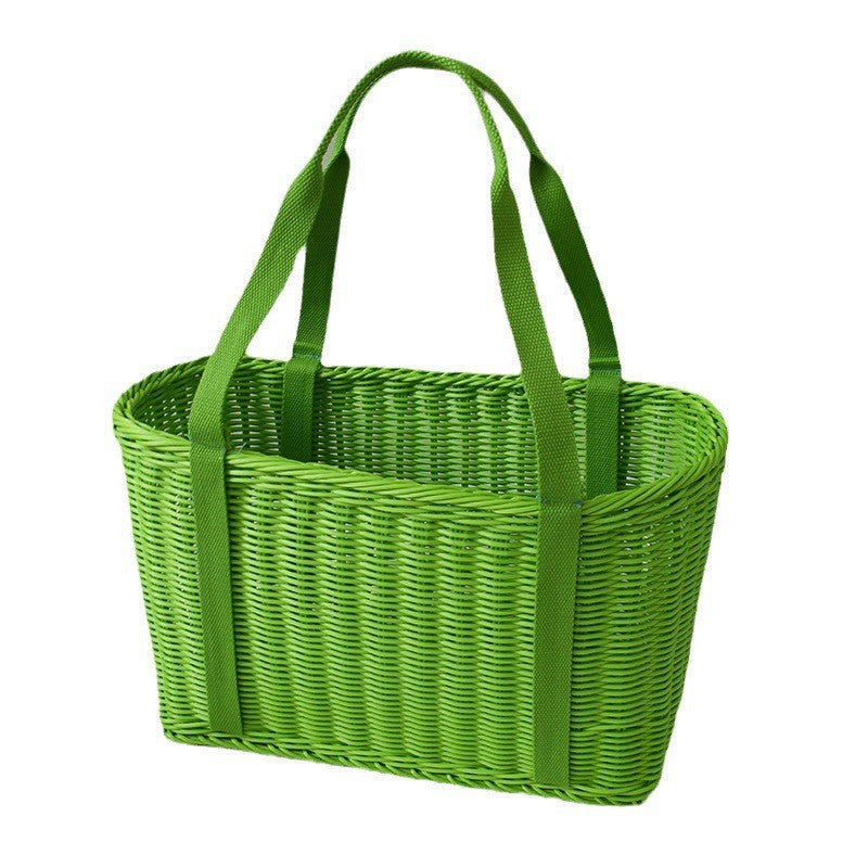 Stylish Woven Market Tote Bowlift