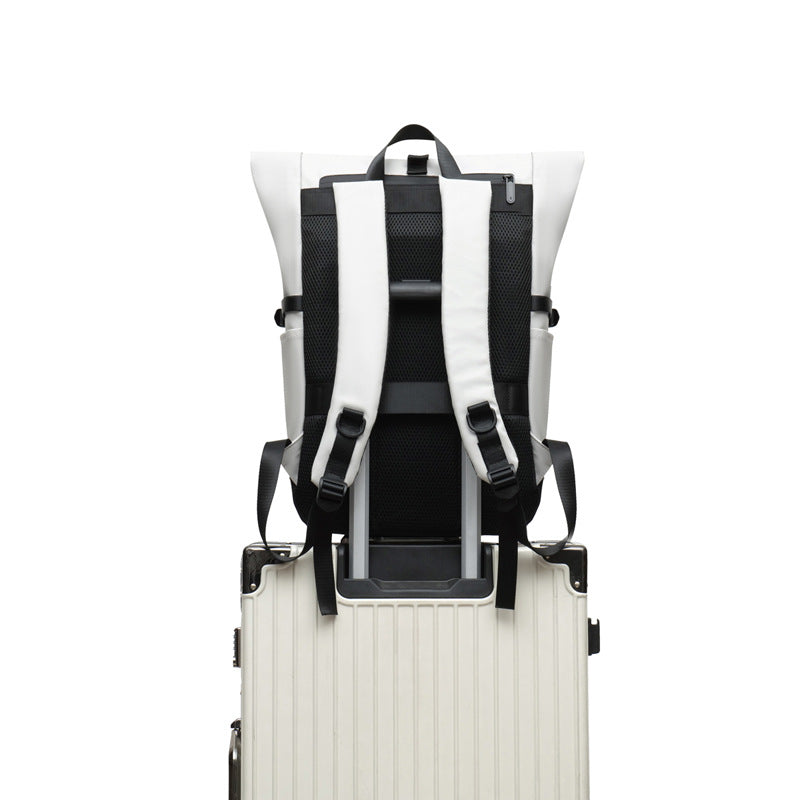 Roll-Top Waterproof Urban Backpack Bowlift
