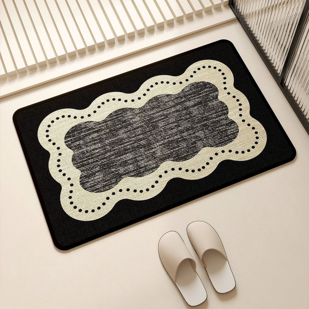 Soft Textured Decorative Bath Mat Bowlift