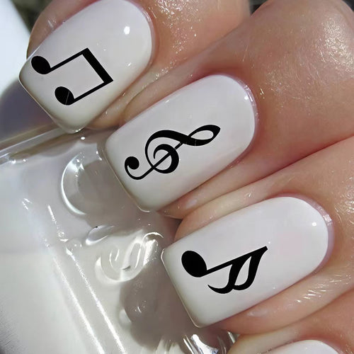 Musical Note Nail Art Bowlift