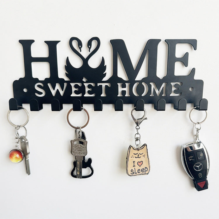 Metal key holder with cat design Bowlift