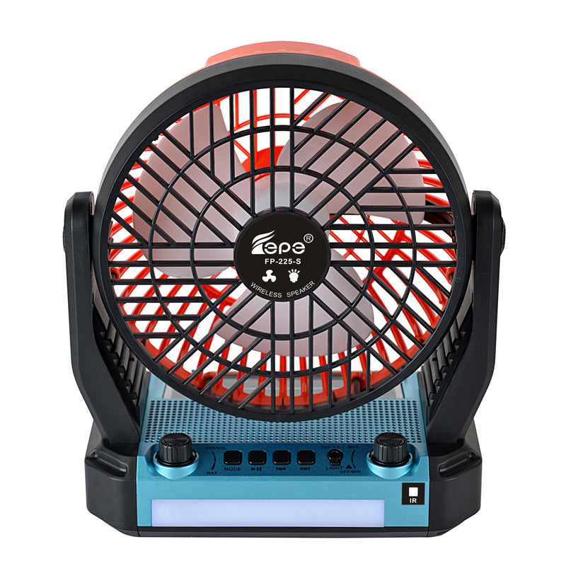 Portable Cooling Fan with Bluetooth Speaker Bowlift