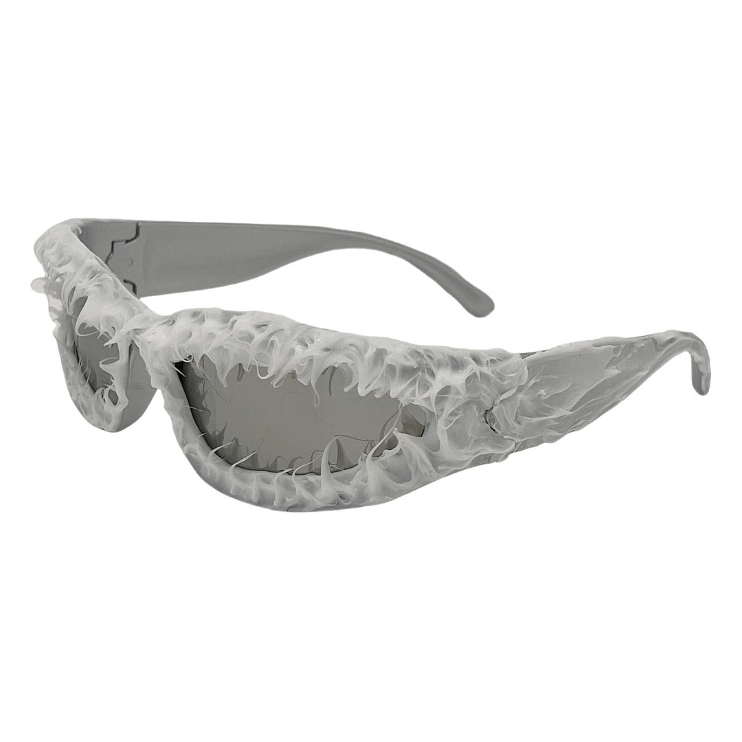 Ladies unique sports sunglasses in futuristic design Bowlift