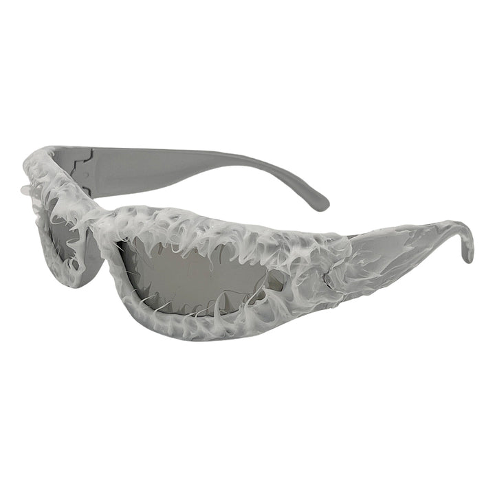 Ladies unique sports sunglasses in futuristic design Bowlift