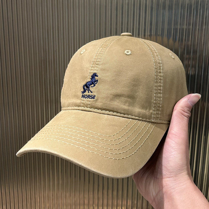 Men's Vintage-Inspired Adjustable Cap Bowlift