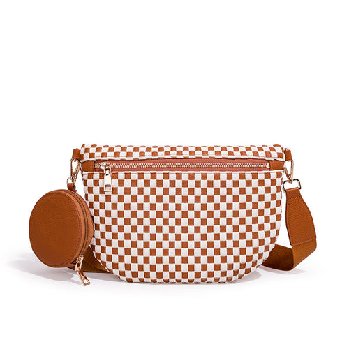 Woven Crossbody Bag Bowlift