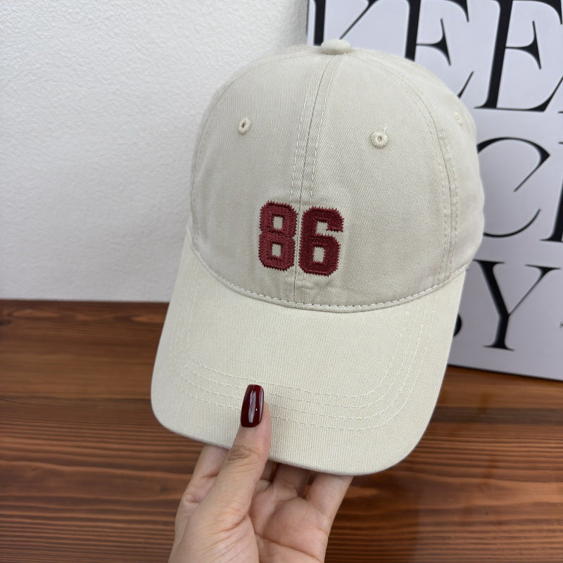 Men's Embroidered Casual Cotton Baseball Cap Bowlift