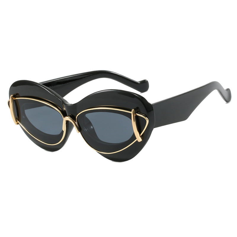 Women's extravagant cat-eye sunglasses Bowlift