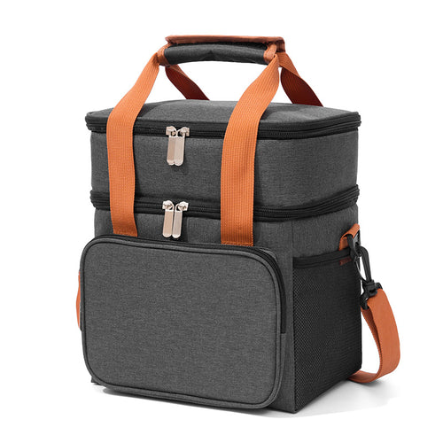 Insulated Dual-Layer Food Storage Carrier Bowlift