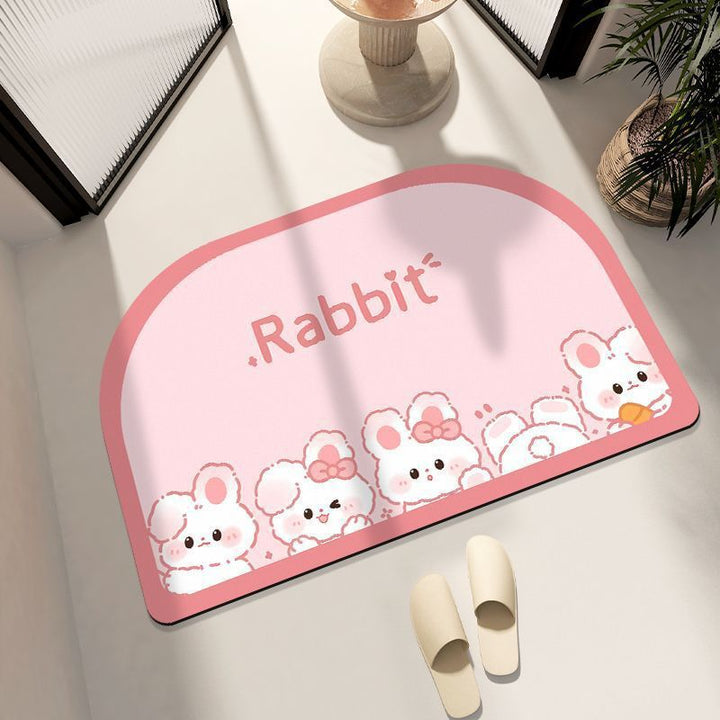Cute Animal-Themed Floor Mat