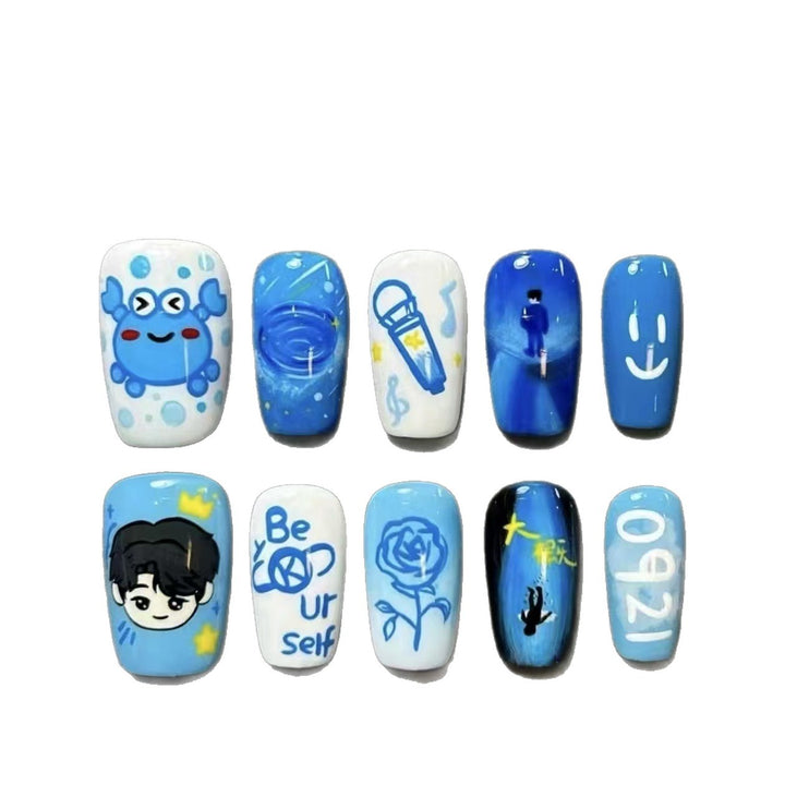 Creative Press-On Nail Art Collection Bowlift