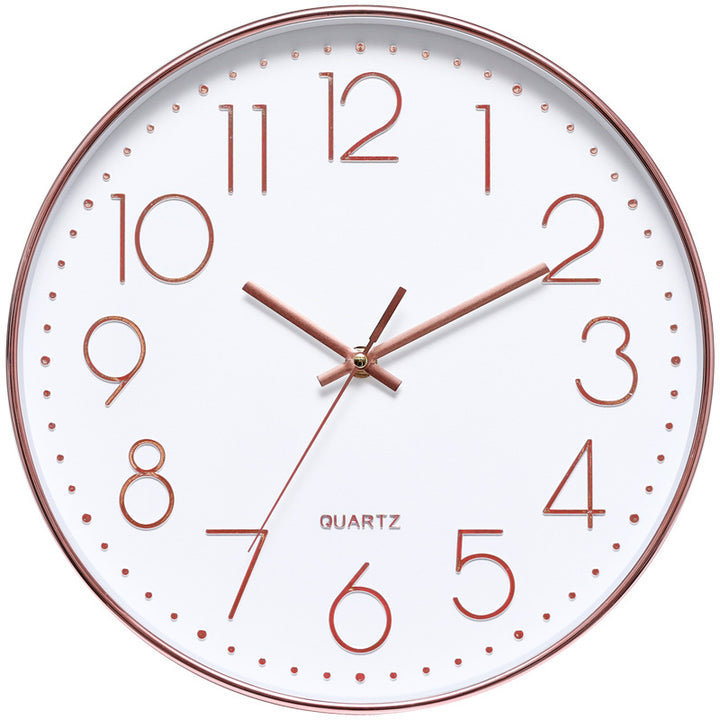 Wall clock in minimalist design Bowlift