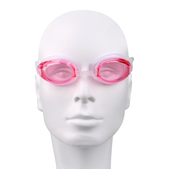 Swim goggles with scratch-resistant lenses and adjustable headstrap Bowlift