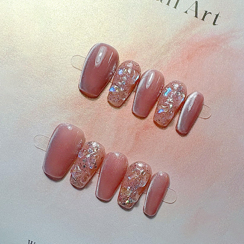 Handmade Press-On Nail Set Bowlift