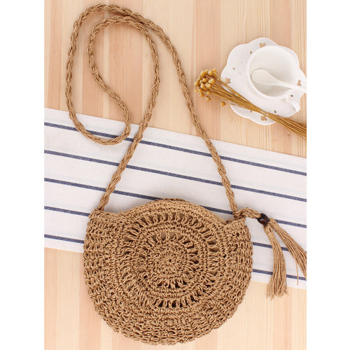 Handbag in Modern Macrame Design Bowlift