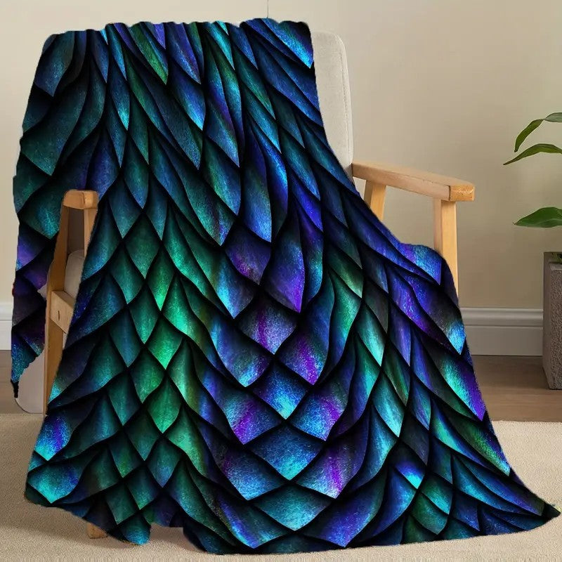 Large Decorative Throw Blanket