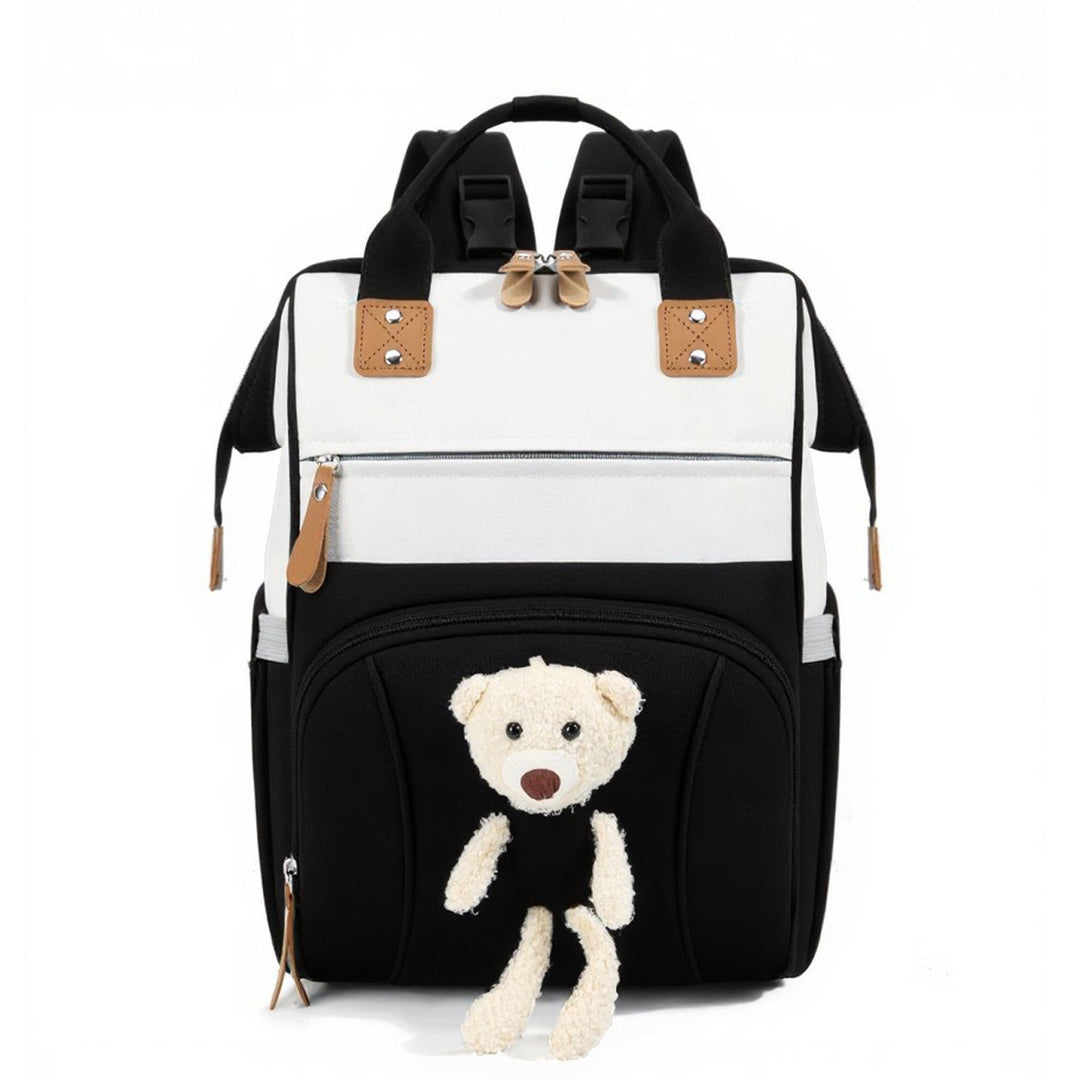 Cute Bear-Themed Diaper Backpack Bowlift