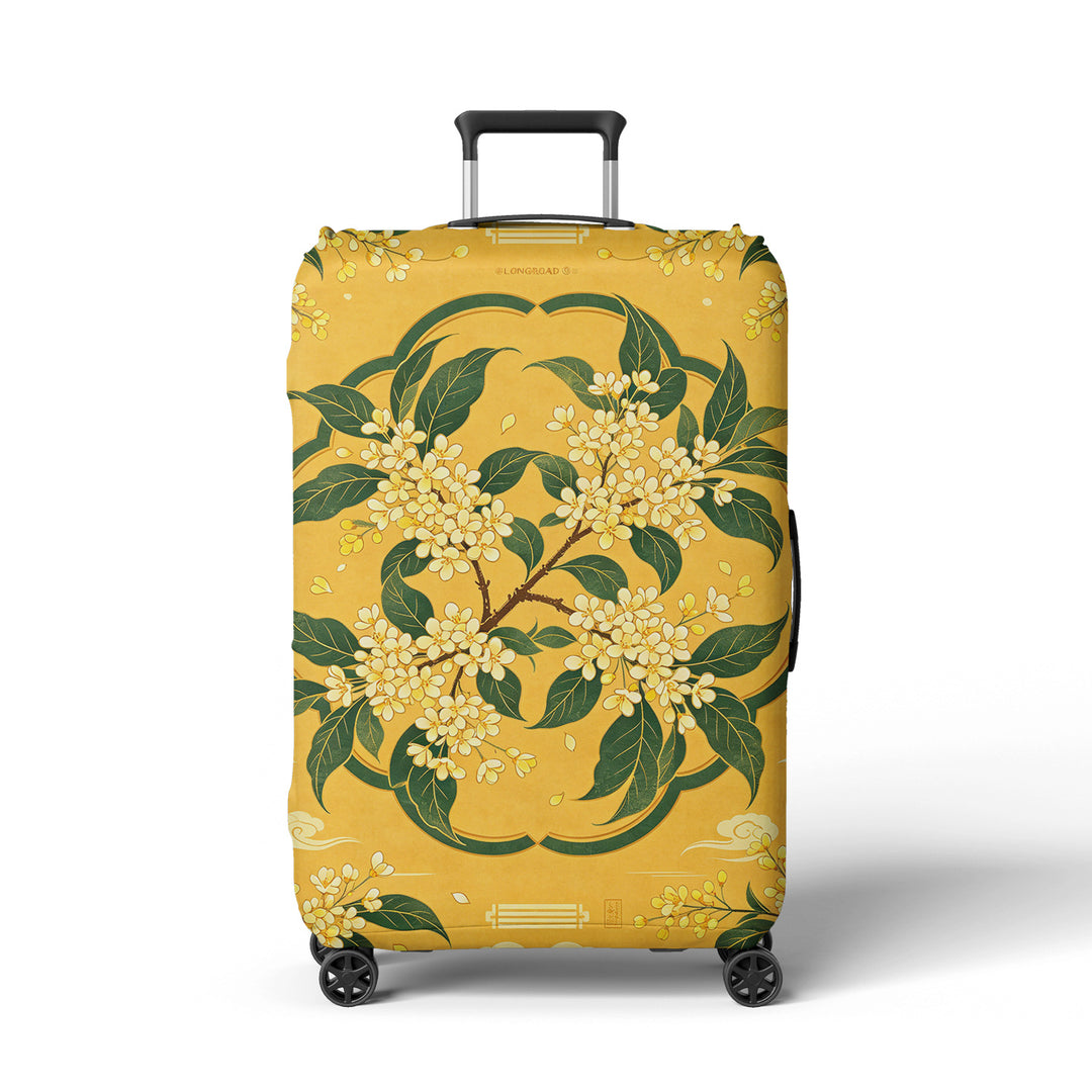 Women Hard Shell Suitcase in Elegant Bamboo Design Bowlift