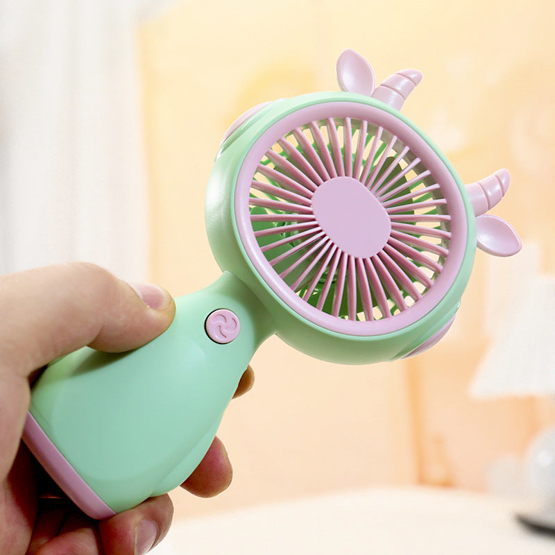 Women Portable Mini-Fan in Cute Animal Design Bowlift