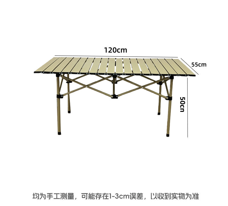 Foldable Dining and Picnic Table Bowlift