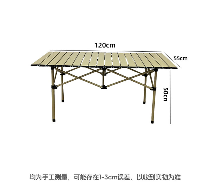 Foldable Dining and Picnic Table Bowlift