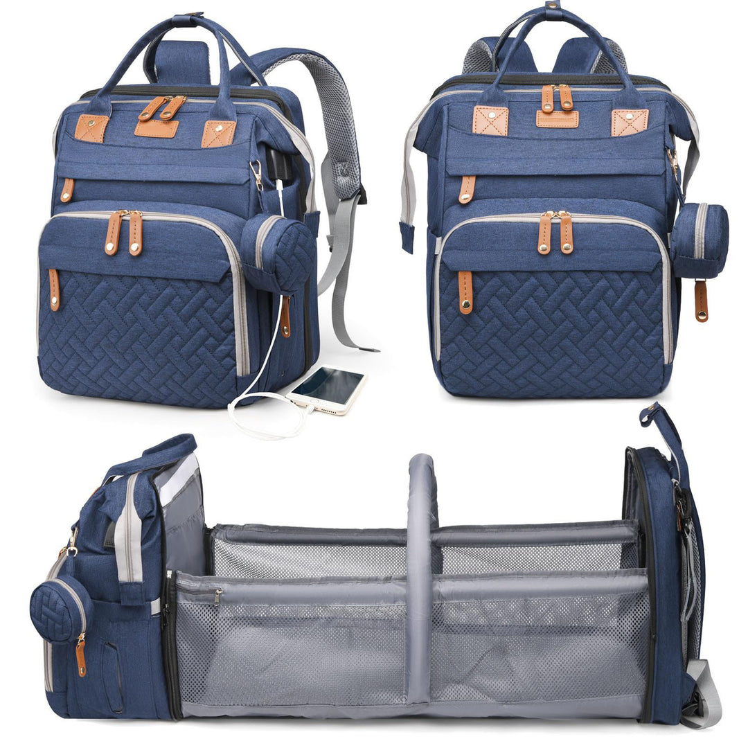 Unisex Multifunctional Backpack with Removable Zipper and Insulated Compartment Bowlift
