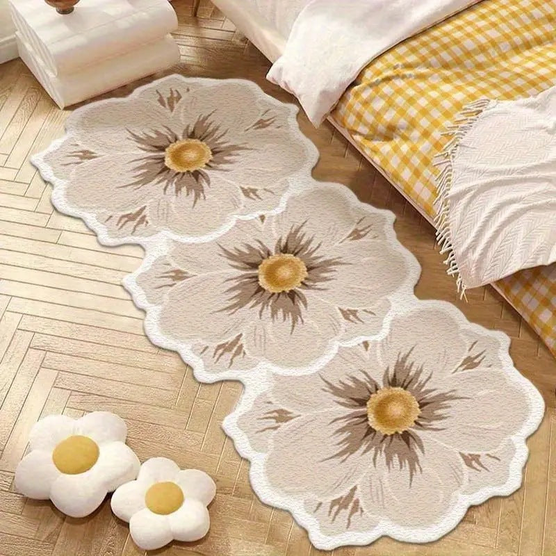 Flower Pattern Comfort Carpet