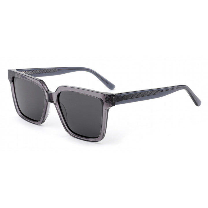Women square sunglasses with modern plastic frame and UV protection Bowlift