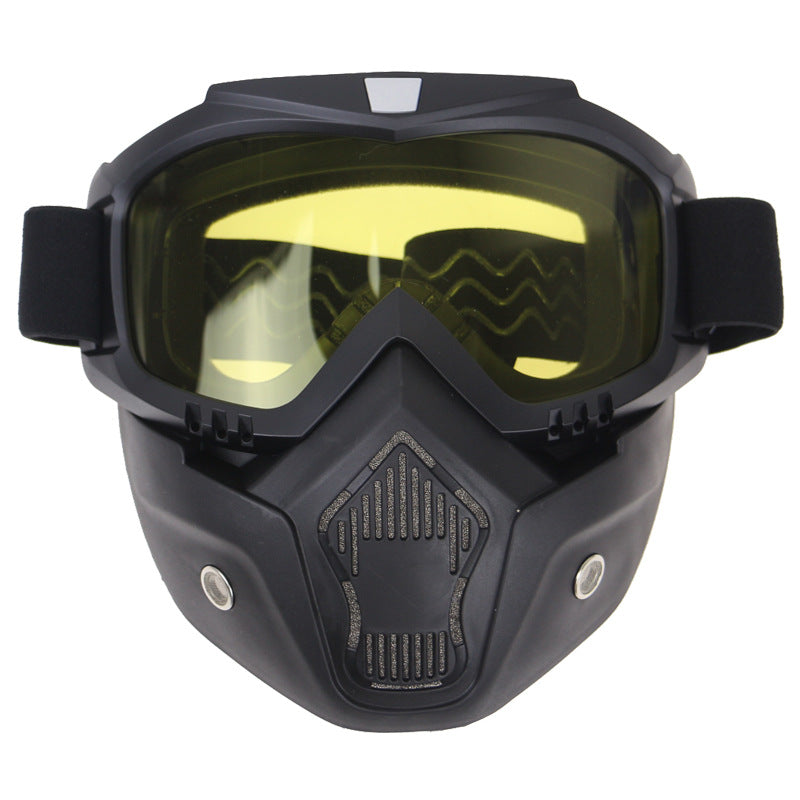 Dual-Lens Off-Road Motorcycle Goggles Bowlift