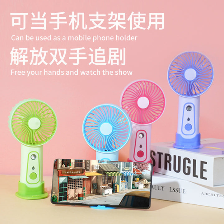 Unisex Portable Mini Fan with USB Charging Function and Ergonomic Design Bowlift