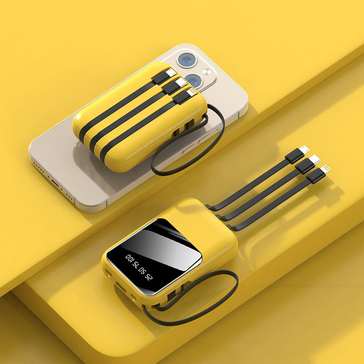 Powerbank with multifunctional connections Bowlift